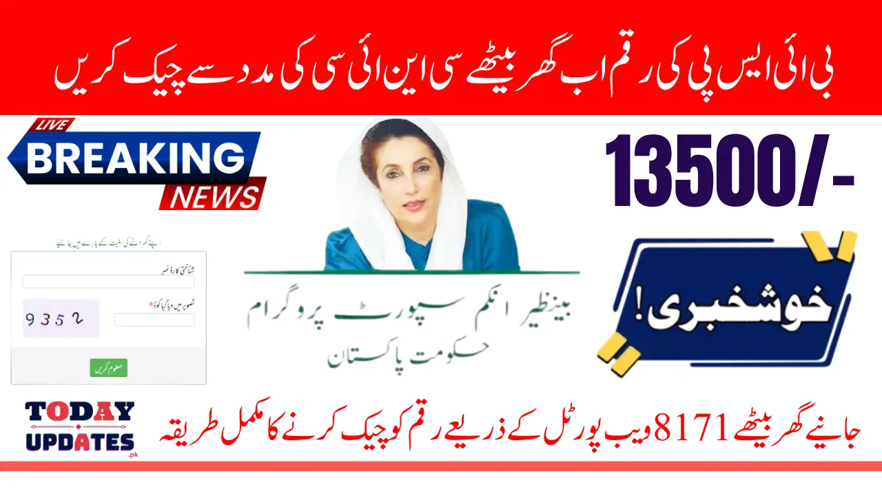 BISP Balance Check Online Using CNIC Via 8171 Web Portal Know Complete Details 2025